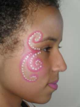 easy princess face painting